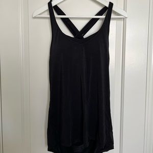 Athleta Transcendence support tank - black